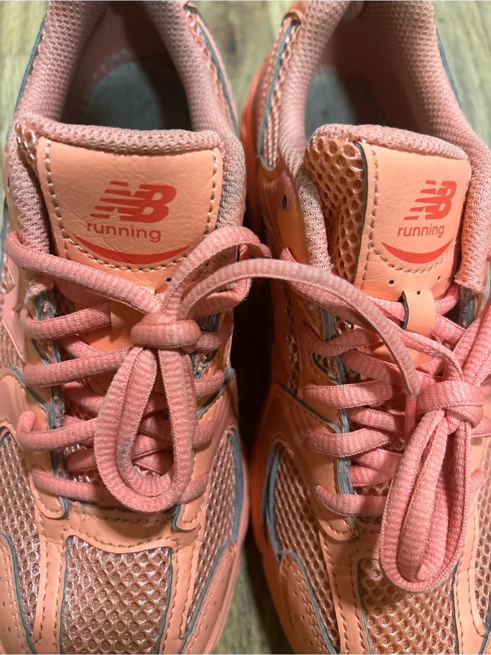 New Balance Pink Coral Athletic Sneakers